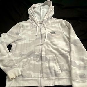 VS PINK FULL ZIP HOODIE